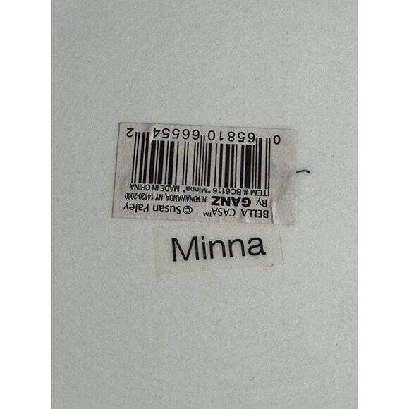 Susan Paley by Ganz MINNA Cookie Jar Lady in yellow Apron Dress Hat Roses - Picture 6 of 7